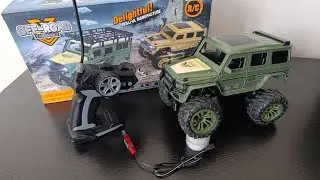 10 Minutes Satisfying With Unboxing Off-Road RC Car With Remote Control | ASMR | Unboxing & Review