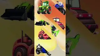 vfx to funny tractor jcb lolar bike #shortsfeed #shortvideo #vfx