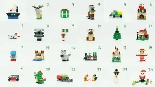 LEGO 40222 Holiday Countdown Calendar Speed Build Review