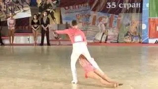 2014 RUSSIA XI. World Dance Olympiad SALSA 1st PLC CEM&MELISA TURKEY