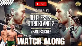 UFC 312 Du Plessis vs Strickland 2 | Live Main Card | Livestream