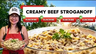 Creamy Beef Stroganoff Recipe | Melts the Cremiest