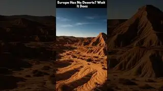 Europe Has No Deserts? Wait - It Does!