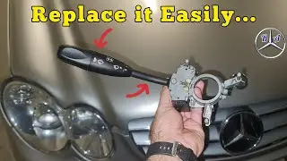 Легко замените переключатель указателя поворота на вашем Mercedes (шаг за шагом)