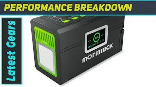 MORMLUCK 88.8Wh Portable Power Station: A Compact Powerhouse for Emergencies and Outdoor Adventures.