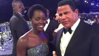 Real Iron Man, Keith Middlebrook, attends the 2018 SAG Awards, Black Panther.