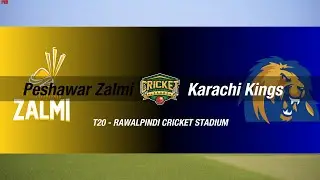 PZ vs KK PSL 2021 T20 Cricket 19 Gameplay