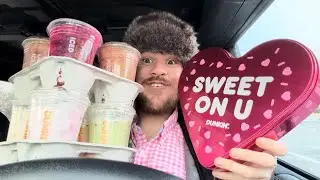 Обзор меню Dunkin на День святого Валентина 2026 года