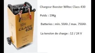 Chargeur booster Wiltec Class 430 de la marque Wiltec