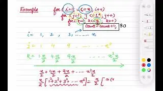 How to calculate Time Complexity || Example-5 || Time Complexity of an Algorithm