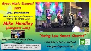 GME's   2021 - Mike Handley, in a Bluegrass Jam - 