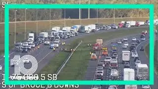 Southbound I-75 after Bruce B. Downs reopens following crash