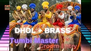 Punjabi Dhol Brass Band 🔥 | Wedding Baraat Instrumental