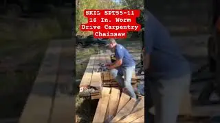 SKIL SPT55-11 16 In. Worm Drive Carpentry Chainsaw #skilsaw #shorts #beamsaw