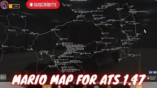 AMERICAN TRUCK SIMULATOR MARIO MAP 1.47