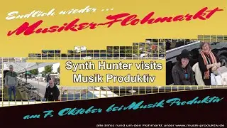 Synth Hunter visits Musik Produktiv Musikerflohmarkt 2023