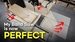 The ultimate band saw upgrade for improved work convenience / Upgrade #4 │ DIY