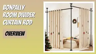 REVIEW (2026): Bonpally Room Divider Curtain Rod. Features