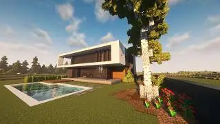 Minecraft | How to Build a Modern House Tutorial #9