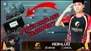 ADIKLUQ NEW SENSITIVITY AND LAYOUT CODE | KOD SENSITIVITI DAN LAYOUT ADIKLUQ BARU | ADIKLUQ CONTROL
