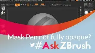 #AskZBrush: &ldquo;Why is my Mask Pen brush not masking fully opaque?&rdquo;