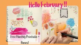 Let's Journal Bright, Mood Boosting Colors! | Free Printable W/Bonus Video