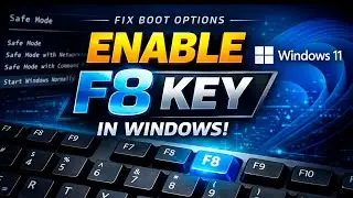 Enable F8 Legacy Boot Policy: Safe Mode & Startup Repair on Windows