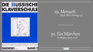 DIE RUSSISCHE KLAVIERSCHULE (Band 2) - Nr. 29-30