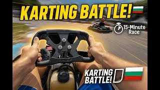 Sodi SR4 Karting Battle at Karting Lauta 🇧🇬 | 15-Minute Race