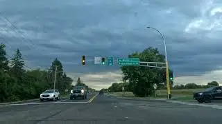 Hwy 61 ( Forest Lake to St Paul) Minnesota, USA 🇺🇲 Driving 