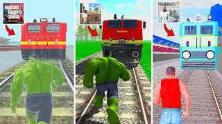 Hulk Power Test In Indian GTA Games 🤯🔥 | 