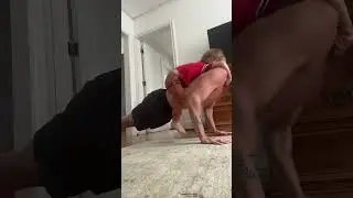 My son is always pushing me!😮&zwj;💨👊🏽&hearts;️