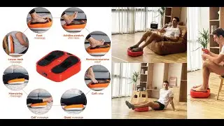 Dolphy Electric Foot Massager Pain Relief, Leg Blood Circulation, Adjustable Speed, Vibration DMS5