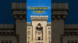 Экзамены на получение степени в первом семестре 2025 г. #osmaniauniversity #exams