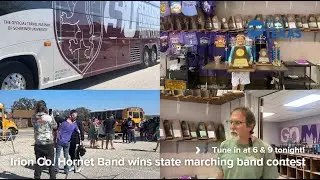 Irion County Hornet Band wins state marching band contest! 🎊