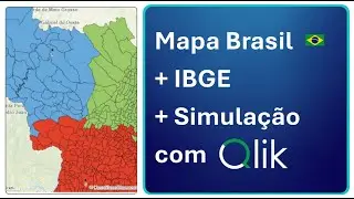 Tutorial Qlik - Mapa de Cidades do Brasil com dados IBGE e Writeback Inphinity (cen&aacute;rios)