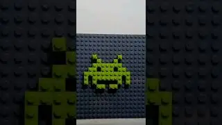 #lego #animation #pixelart #alien#spaceinvaders