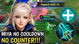 MIYA DIBUFF MAKIN GAK NGOT4K❗INI DIA MIYA BUILD KESELAMATAN DUNIA AKHIRAT| MLBB