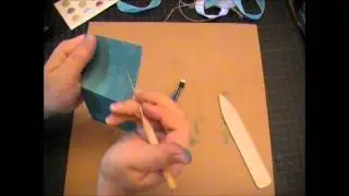 Embellishment Pocket with Grunge Paper