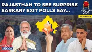 Rajasthan Exit Poll 2023: After High Octane BJP, Congress Campaign, Will State Shock India?