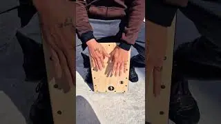 🇧🇷 Ritmo Samba Reggae con Caj&oacute;n. #percussion #drum #drummer