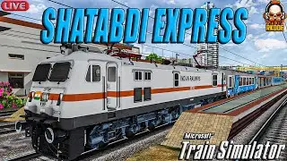 12009 MUMBAI CENTRAL - AHMEDABAD SHATABDI EXPRESS | MMCT TO AHMEDABAD JOURNEY IN MSTS | RKODE GAMING