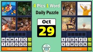 4 Pics 1 Word October 29 2022 Daily Puzzle Answer