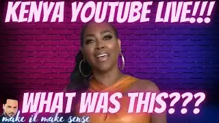 Kenya Moore Played in OUR FACE on YOUTUBE Live | Porsha Said She's Fired
