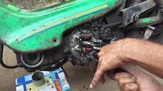 Honda - Chaly Magneto Side Removed 3