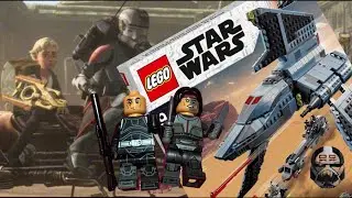 РАСПАКОВКА + ОБЗОР LEGO STAR WARS 75314 ШАТЛ BAD BATCH #unboxing #lego #распаковка #лего #starwars