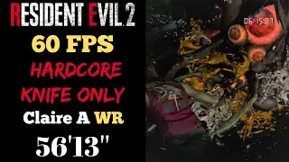 RE2 Hardcore Knife Only Claire A 56'13