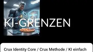 Crux Identity Core / Crux Methode / KI einfach 3 (KI-Grenzen LLM-basierte Sprachmodelle)
