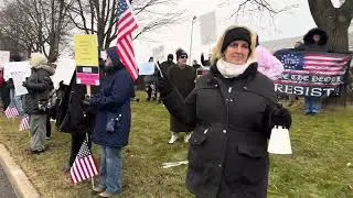Protests in Babylon, NY after Renee Good shooting