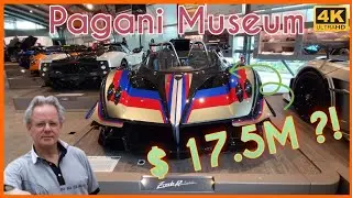 Pagani Museum Tour in Italia 🇮🇹 (c12s, zonda F, cinque R, bachetta, imola, la nonna, huayra)